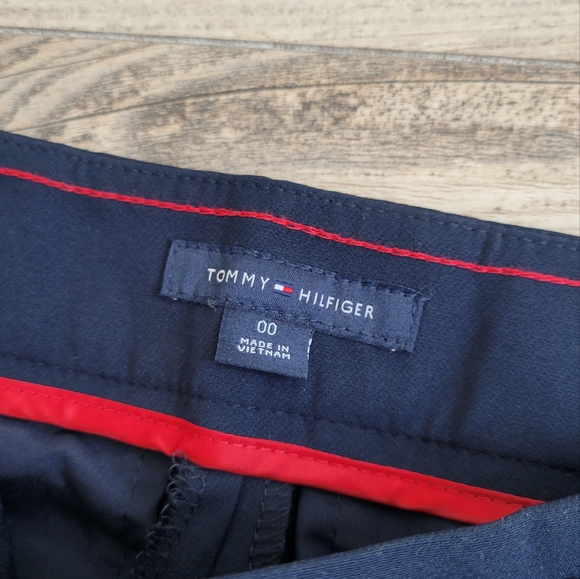 New without tag Tommy Hilfiger pants size 00 low waist Blue - Picture 2 of 8